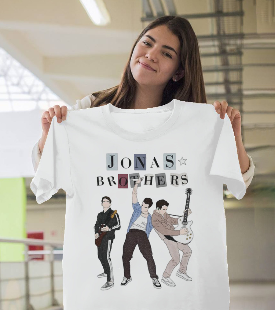 Jonas Brothers 20th Anniversary Tour Era Vintage Style T-Shirt