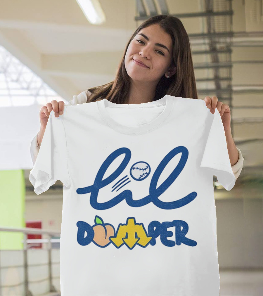 Lil’ Dumper Peach Trident Cal Raleigh Seattle Mariners MLB Baseball T-Shirt