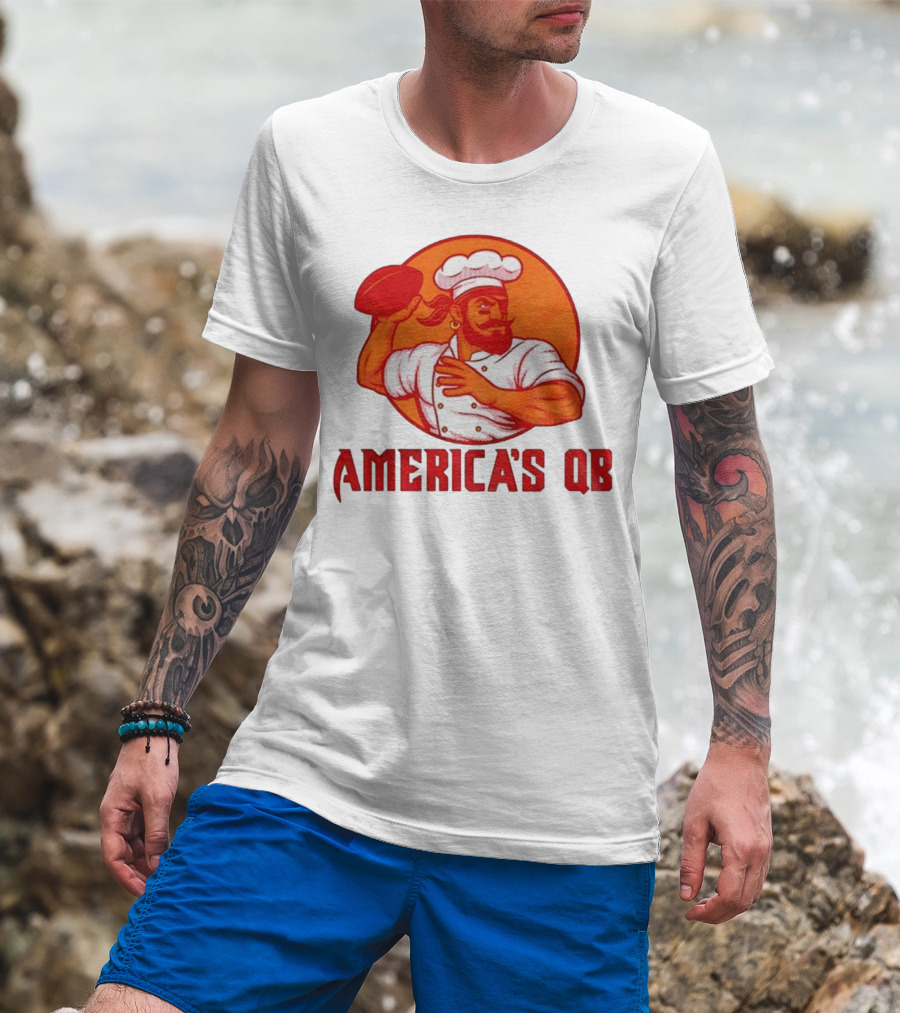 Baker Mayfield America's QB Chef Tampa Bay Buccaneers Football T-Shirt