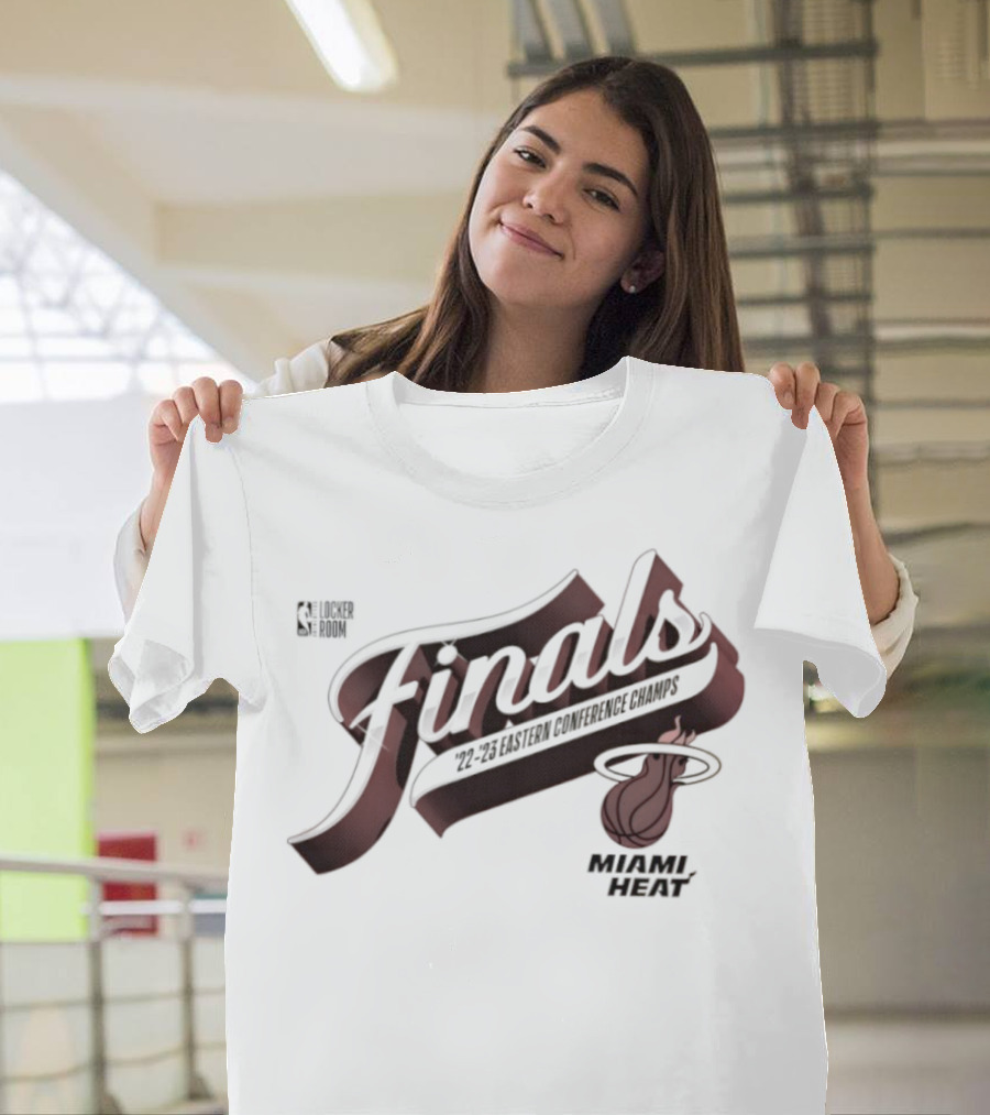 Miami Heat Eastern Conference Finals Champions 2023 Baseline Finals T-Shirt