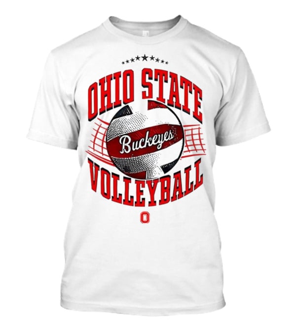 Ohio State Buckeyes Volleyball Vintage Retro Style T-Shirt