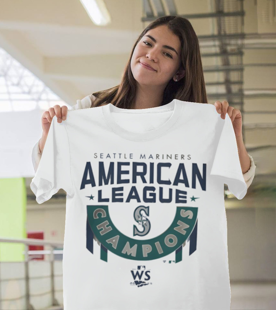 Seattle Mariners American League Champions 2025 Baseball T-Shirt
