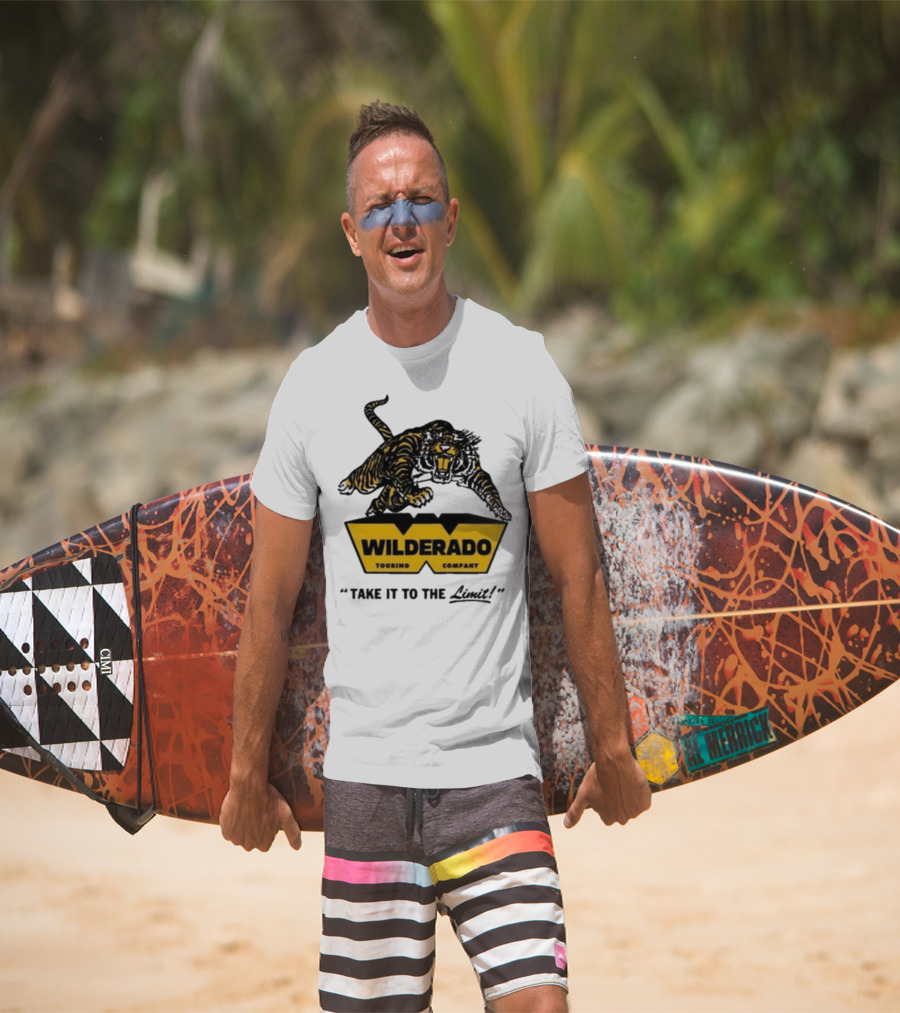 Wilderado Touring Company Take It To The Limit Tiger Logo T-Shirt
