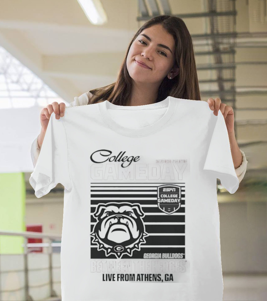 College GameDay Georgia Bulldogs Athens GA Live Show T-Shirt