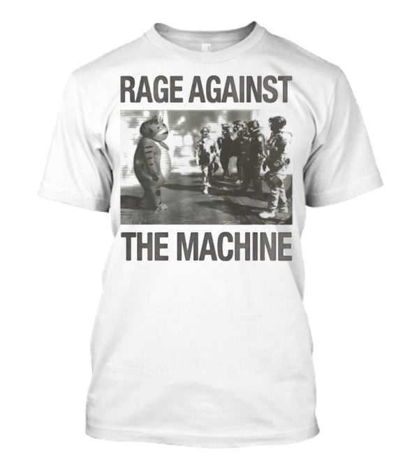 Rage Against The Machine Frog Confrontation T-Shirt