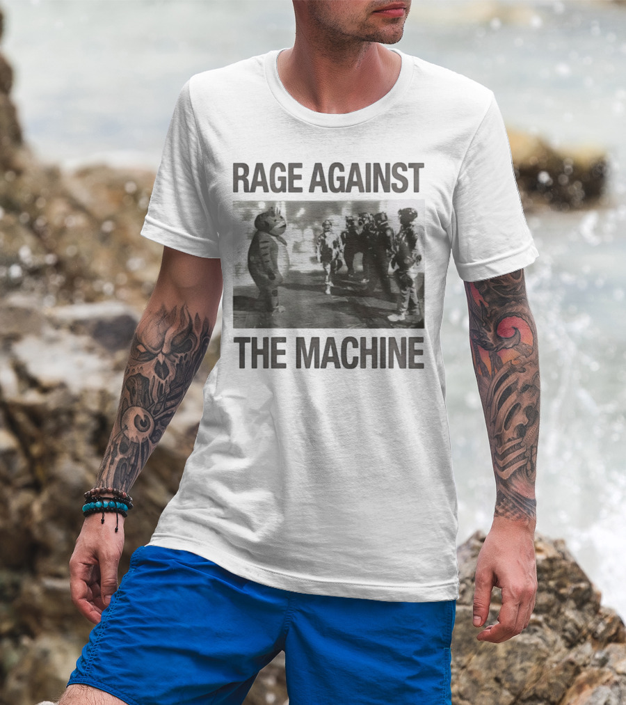 Rage Against The Machine Frog Confrontation T-Shirt