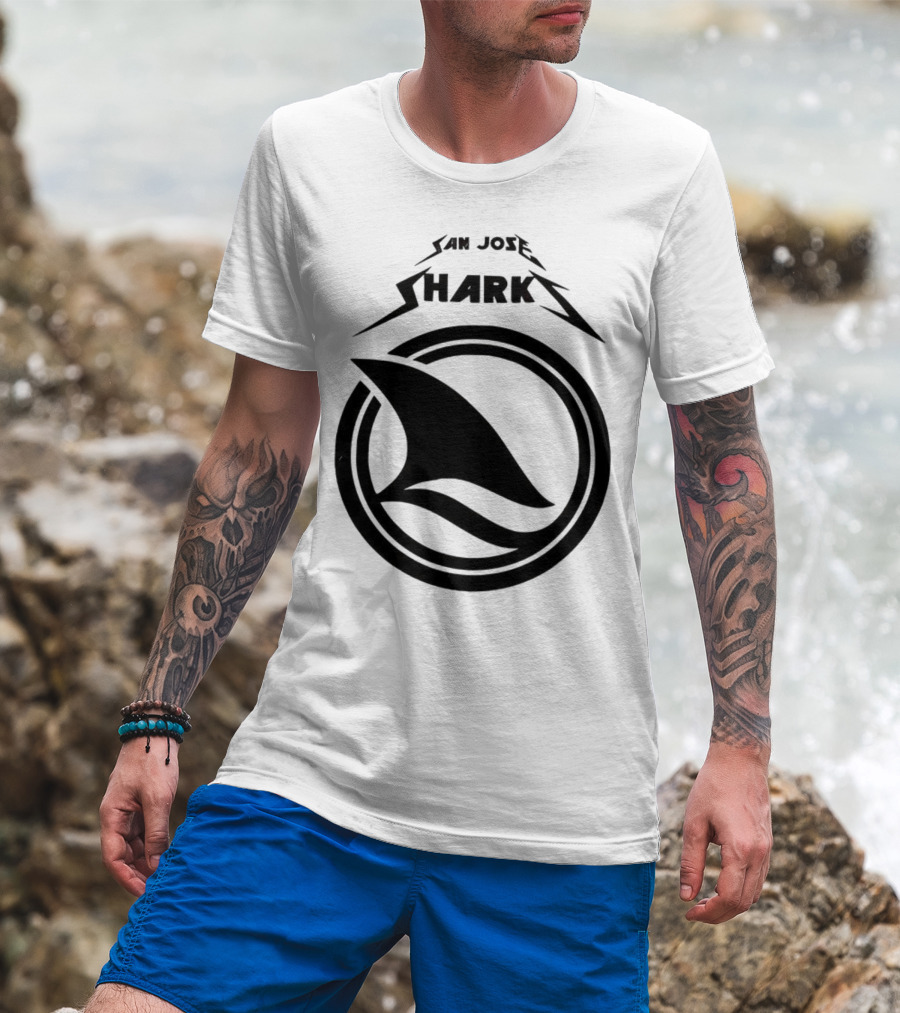 San Jose Sharks Shark Fin Game Day Favorite T-Shirt