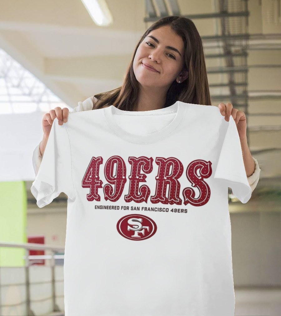 George Kittle Engineered For San Francisco 49ers 49ERS SF T-Shirt