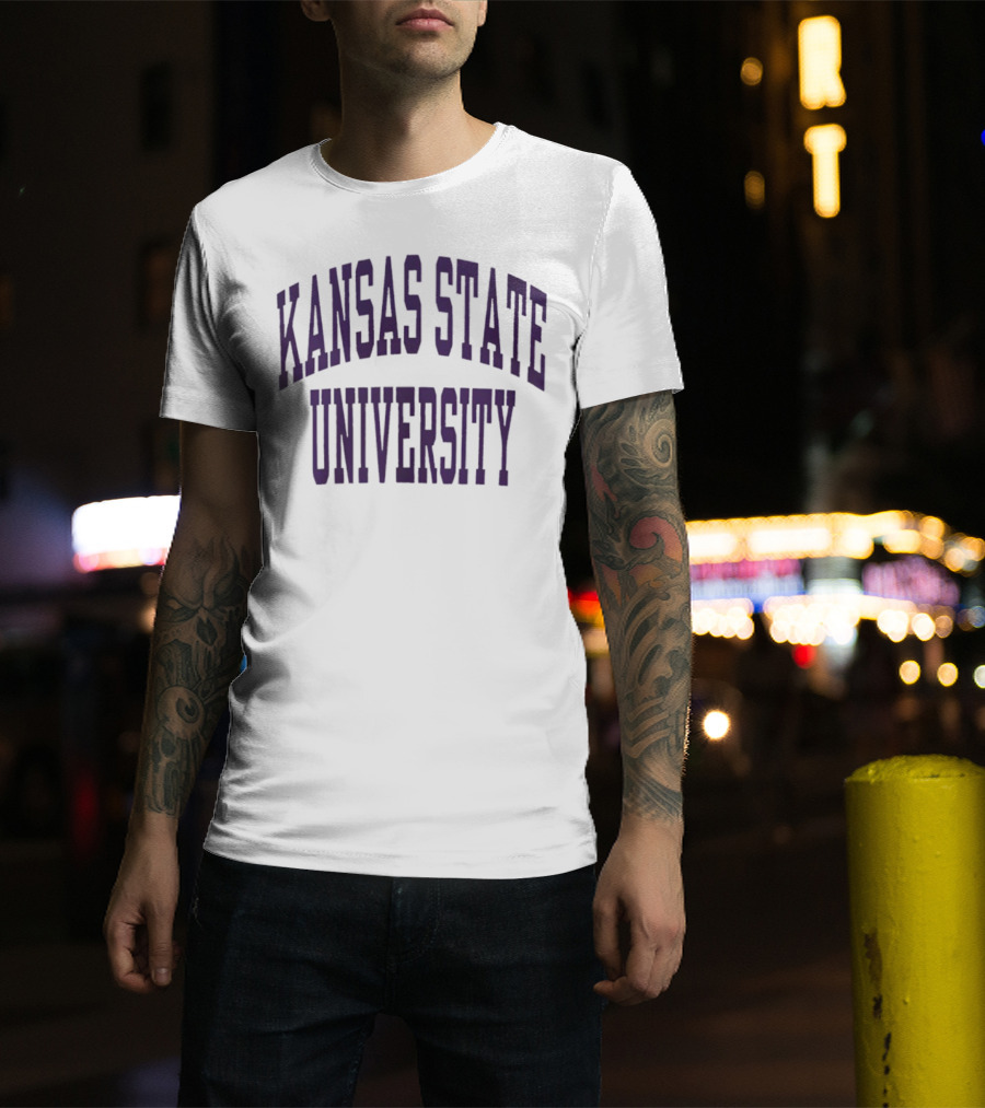 Kansas State University Arch Classic Sportswear T-Shirt