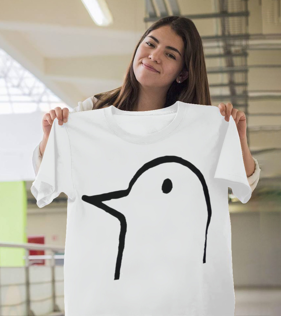 Oyasumi Punpun Iconic Bird Sketch Manga Symbol T-Shirt
