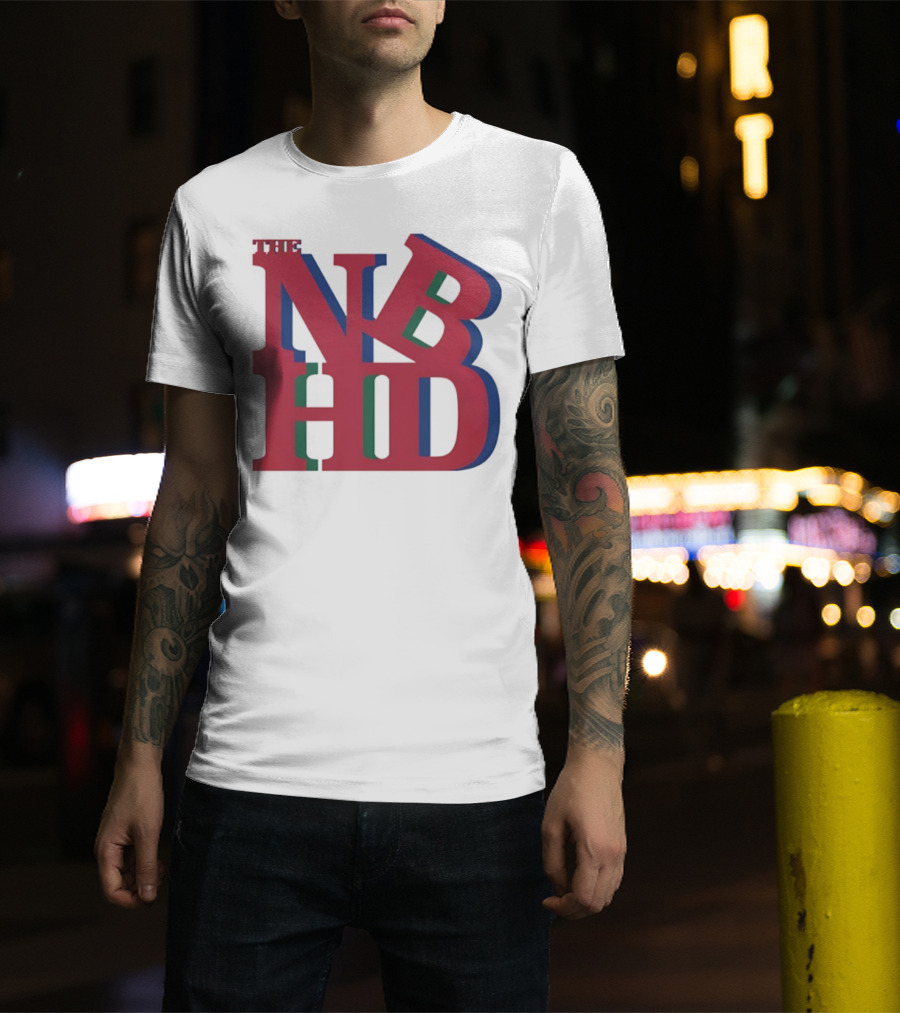 The Neighbourhood NBHD Text Layered Style T-Shirt