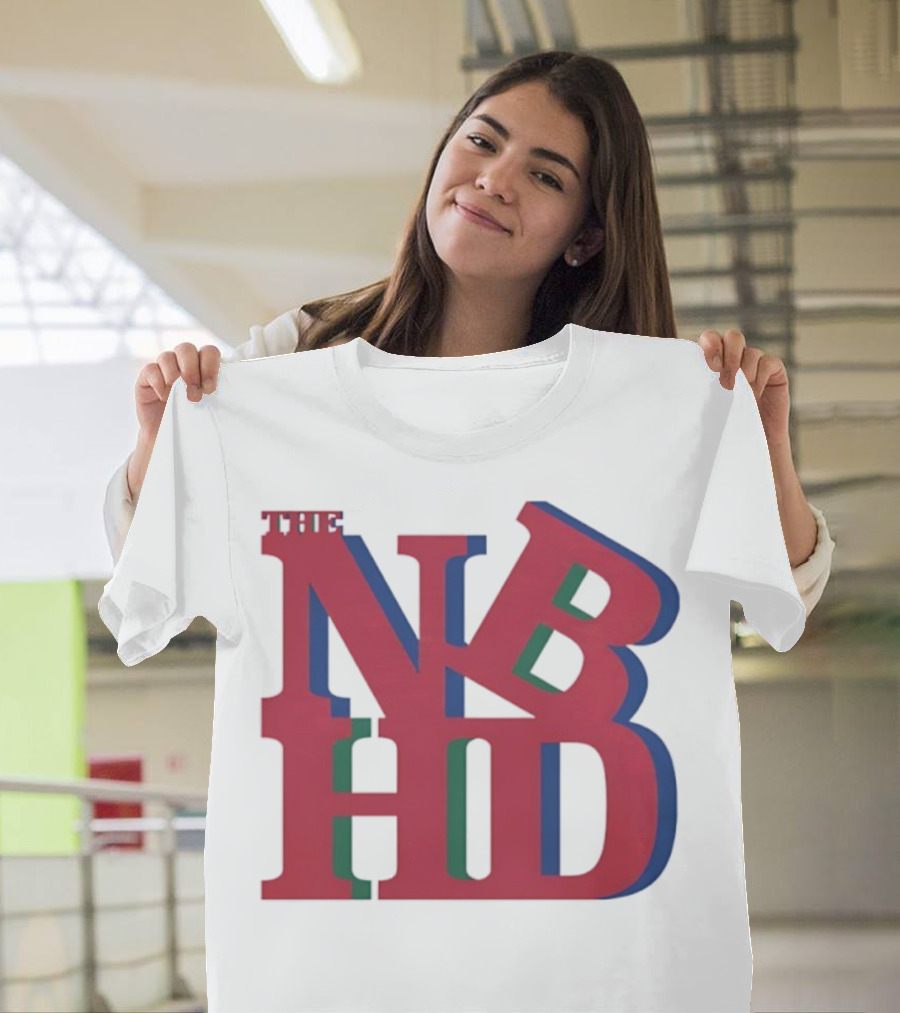 The Neighbourhood NBHD Text Layered Style T-Shirt