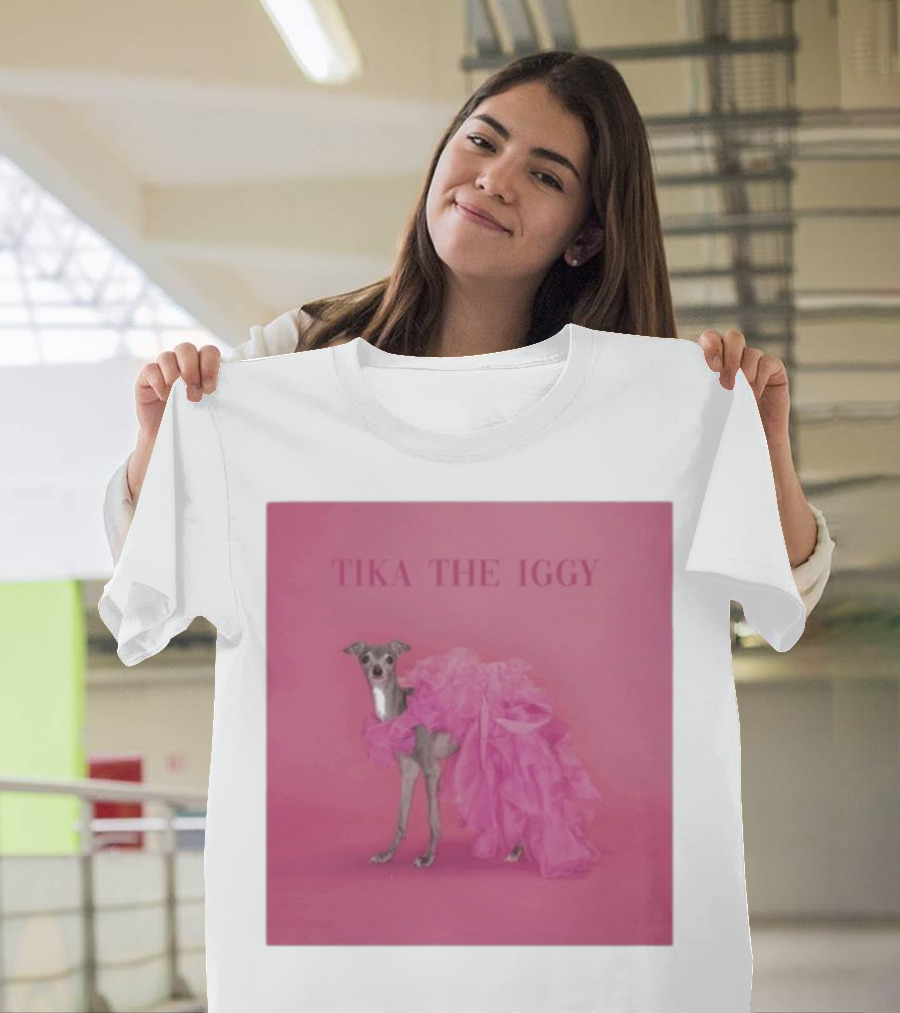 Tika The Iggy Pink Ruffle Fashion Tour T-Shirt