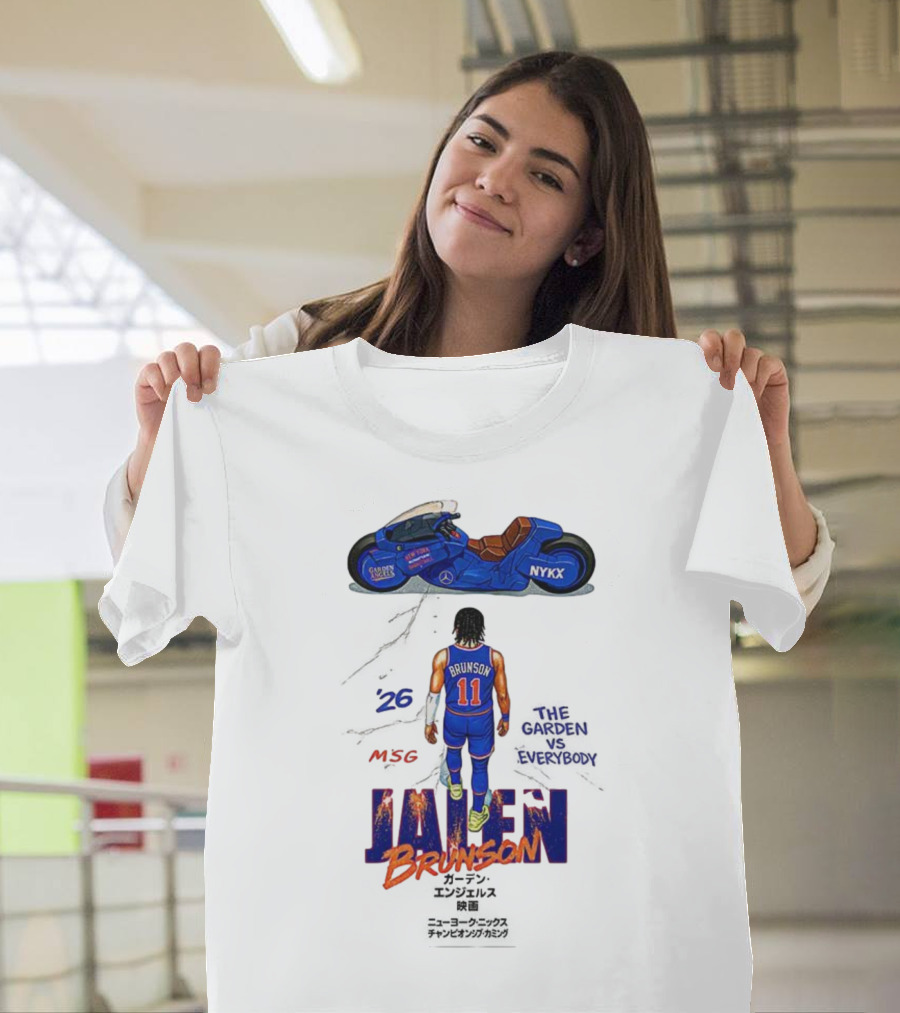 AKIRA Jalen Brunson MSG The Garden Vs Everybody NYKX 11 26 T-Shirt