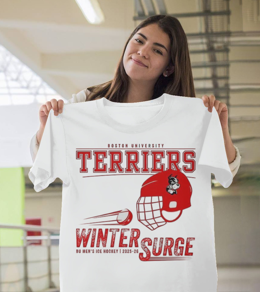 Boston Terriers Hockey Winter Surge 2009-2010 T-Shirt