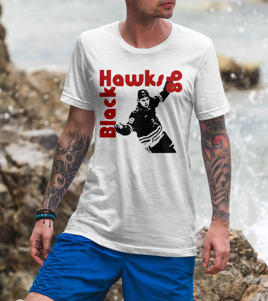 Chicago Blackhawks 98 NHL Hockey Player Celebration T-Shirt