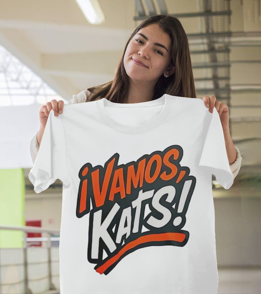Sam Houston Bearkats Vamos Kats Football Enthusiasts Gear T-Shirt
