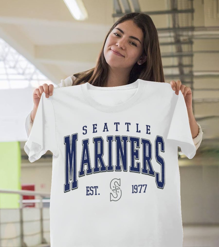 Seattle Mariners Est 1977 Vintage MLB Baseball T-Shirt