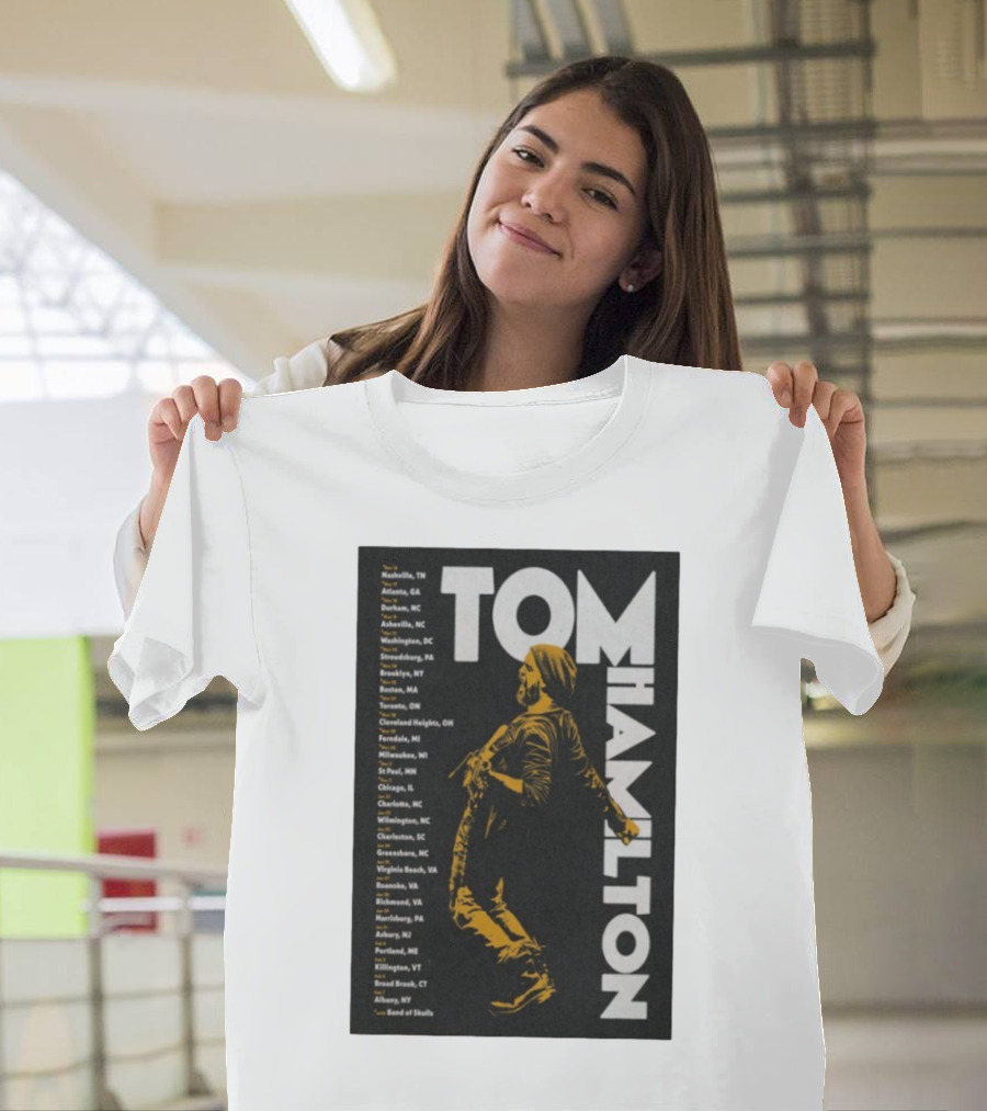 Tom Hamilton Jr Tour 2025 Nashville Atlanta Chicago Brooklyn Dates T-Shirt