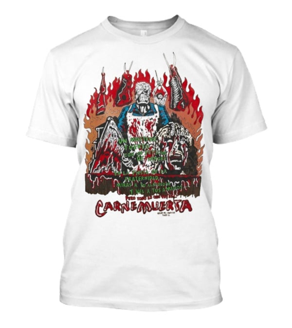 Carne Muerta Halloween Sangre Fraternidad Monstruo T-Shirt