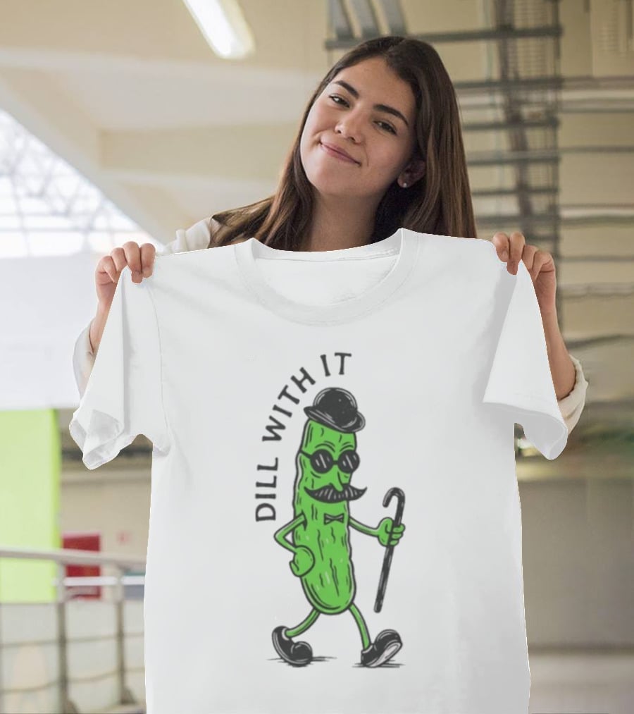Dill With It Pickle Gentleman's Swagger T-Shirt