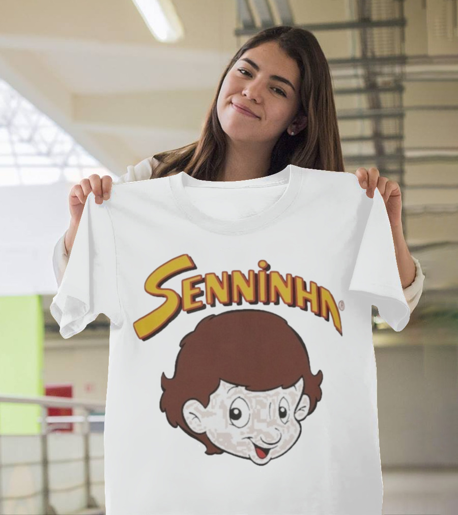 Senninha Ayrton Senna Character Merchandising T-Shirt