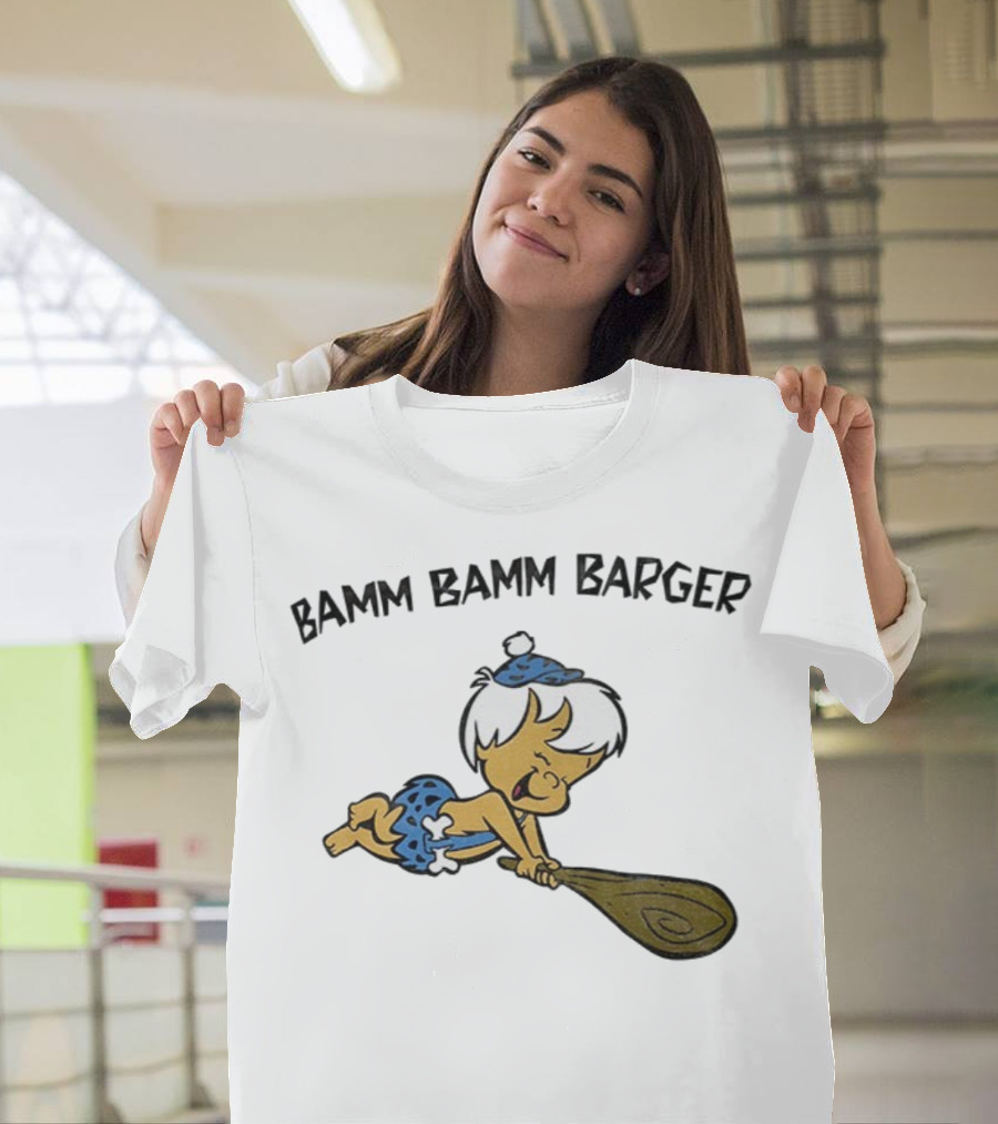 Bamm Bamm Barger The Flintstones Vintage Movie Icon T-Shirt