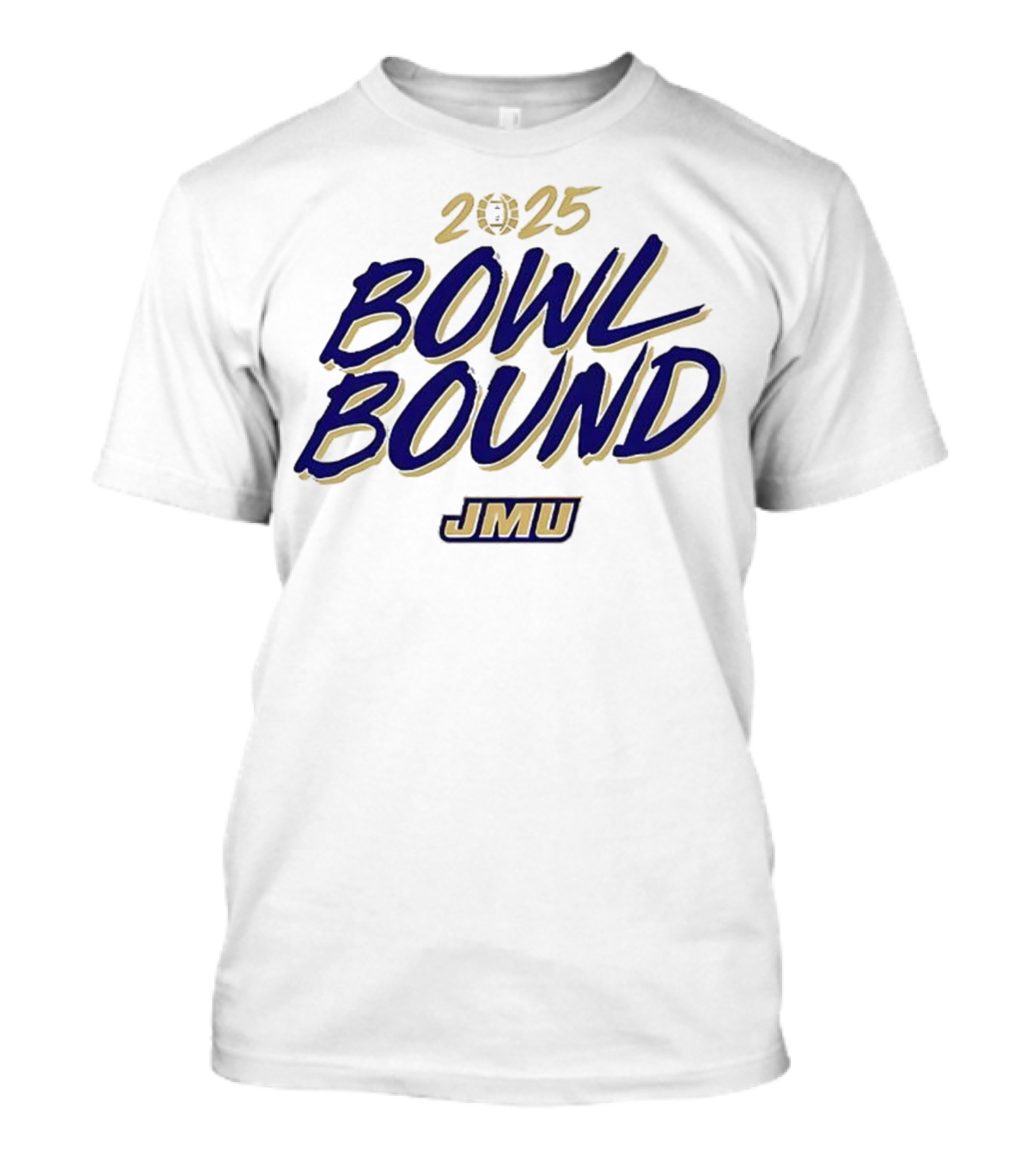 2025 Bowl Bound JMU James Madison Dukes T-Shirt