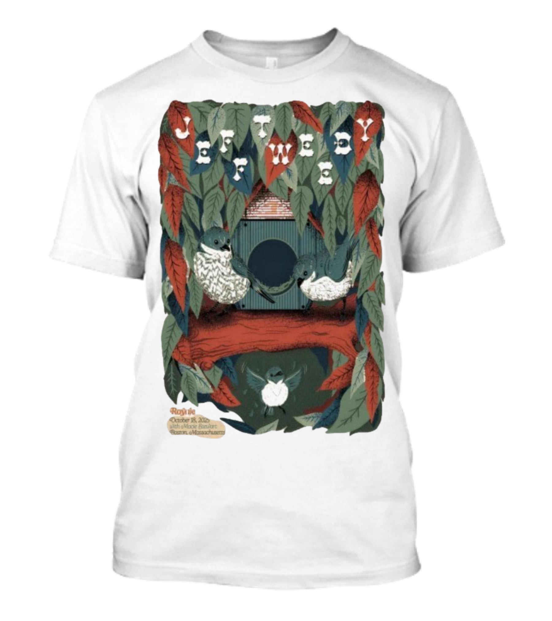 Jeff Tweedy October 18 2025 Royale Boston Massachusetts Concert Event T-Shirt