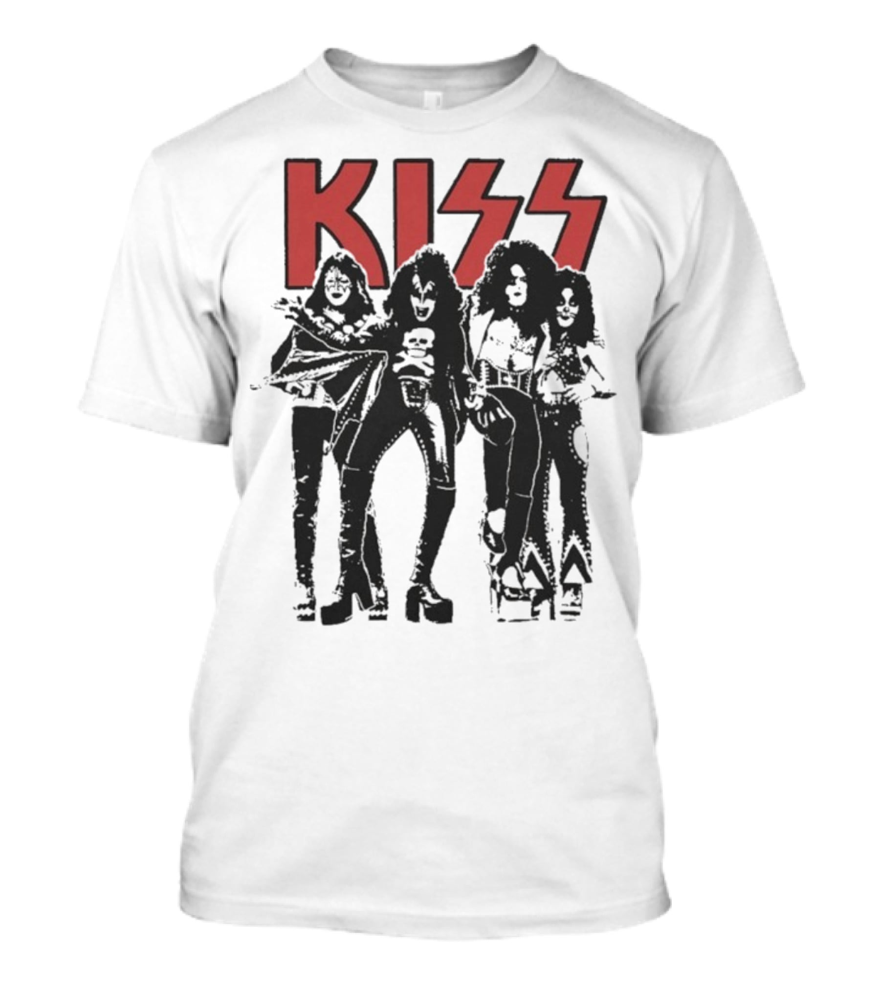 Kiss Band You Wanted The Best 1973-2023 Anniversary Classic Members T-Shirt