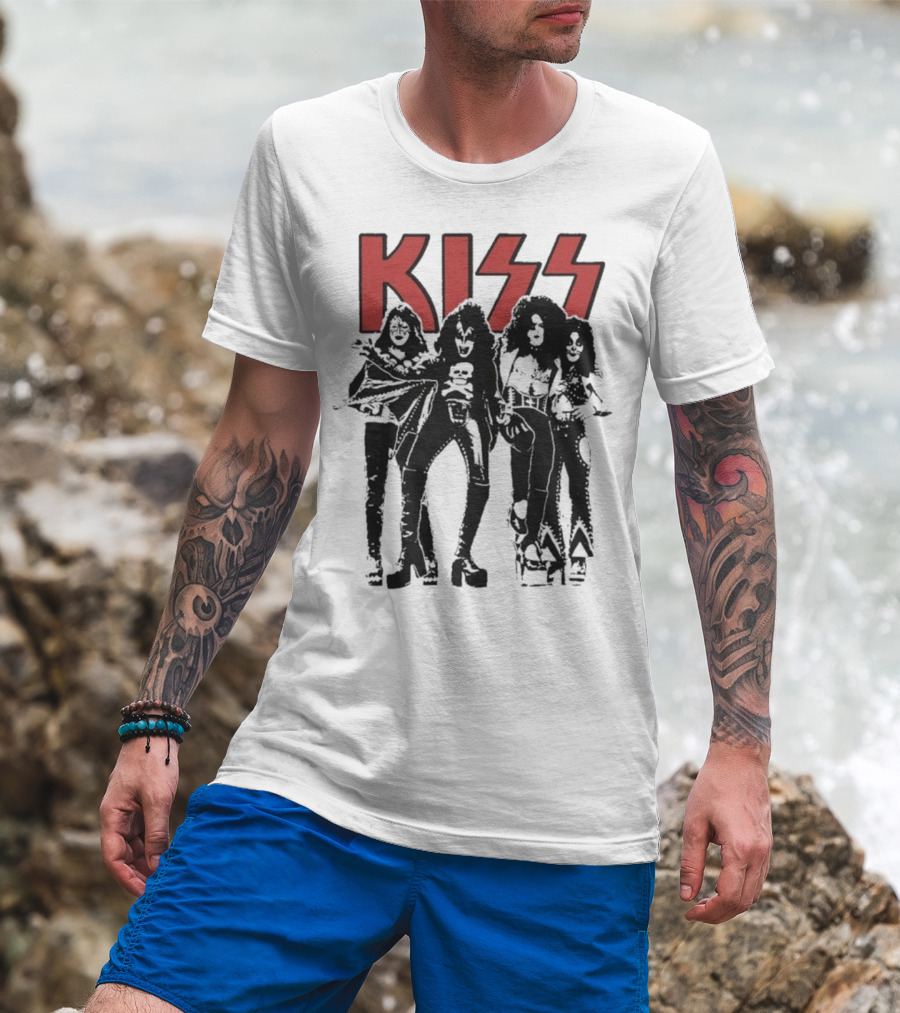 Kiss Band You Wanted The Best 1973-2023 Anniversary Classic Members T-Shirt
