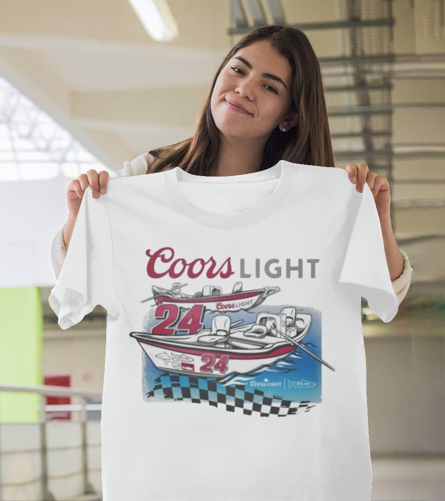Coors Light STLHD 24 Racing Boat Collaboration T-Shirt