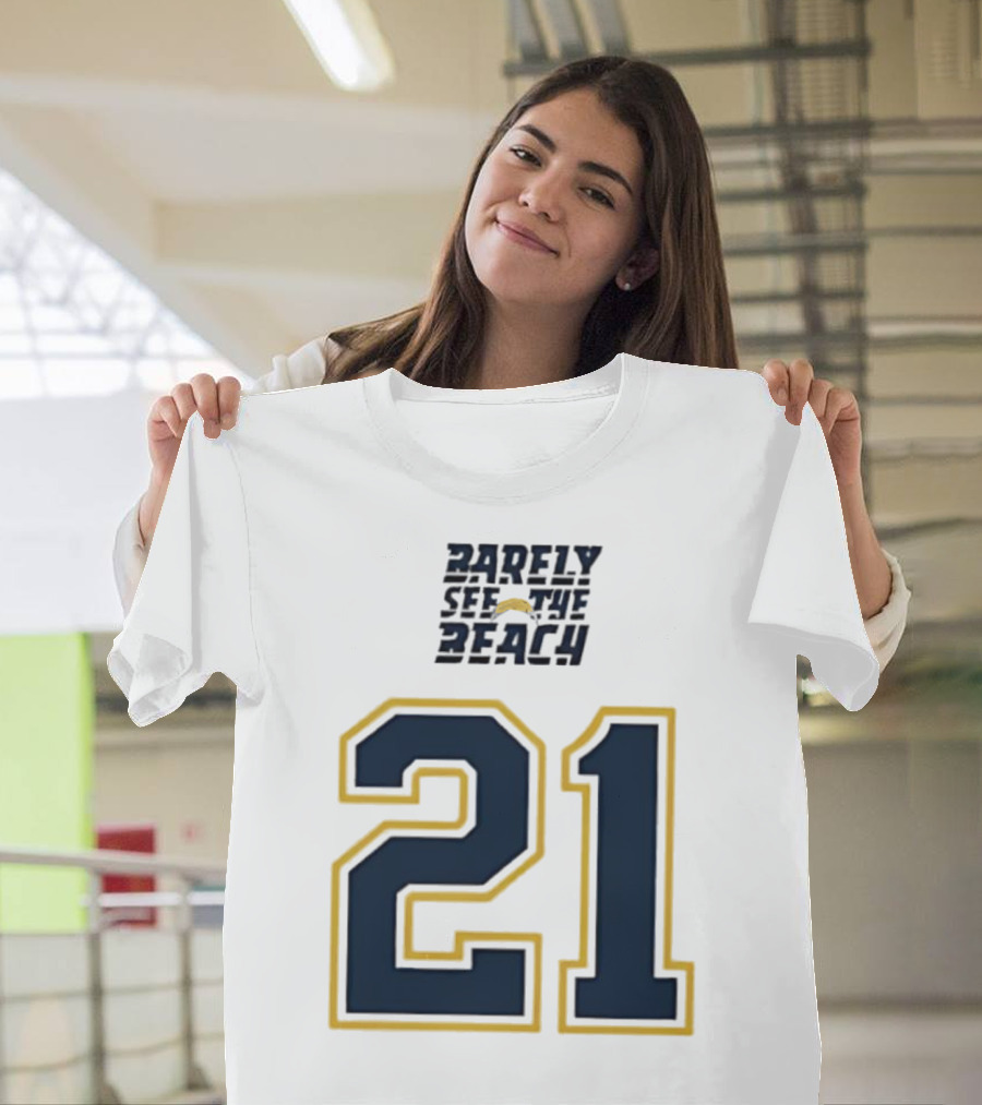LaDainian Tomlinson San Diego Chargers 21 Barely See The Beach T-Shirt