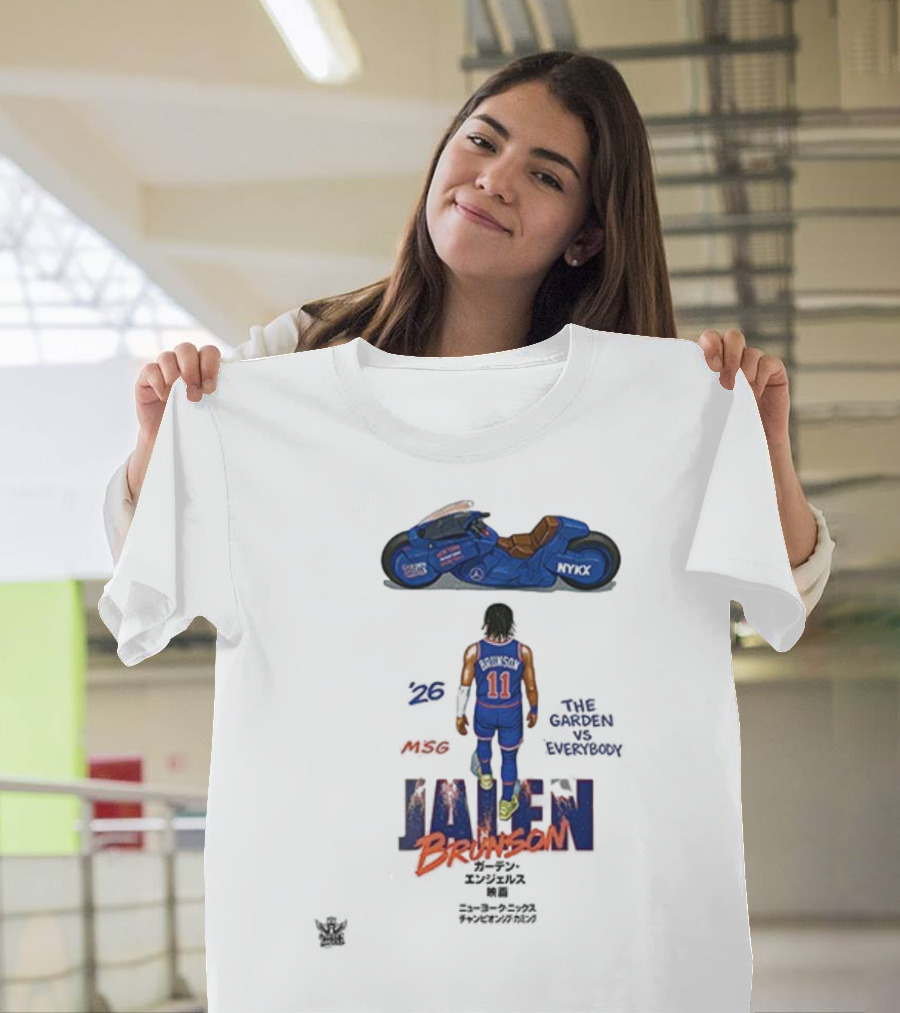 New York Knicks Jalen Brunson NYKX The Garden Vs Everybody T-Shirt