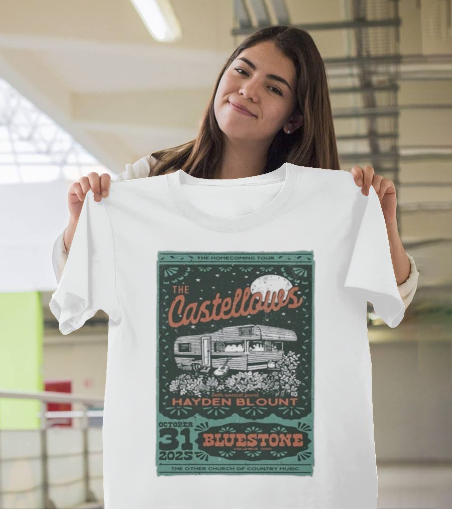 The Castellows Homecoming Tour Hayden Blount Bluestone Columbus October 31 2025 T-Shirt