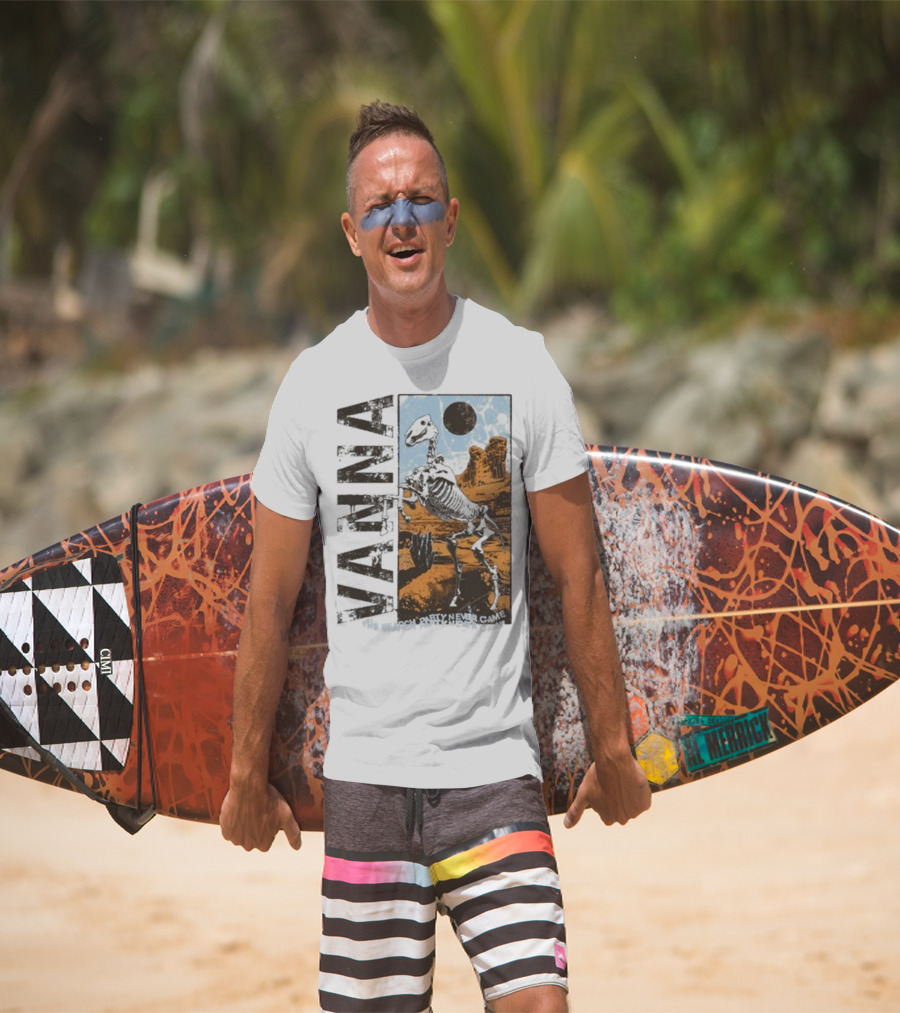 Vanna The Search Party Never Came Skeleton Desert Landscape T-Shirt