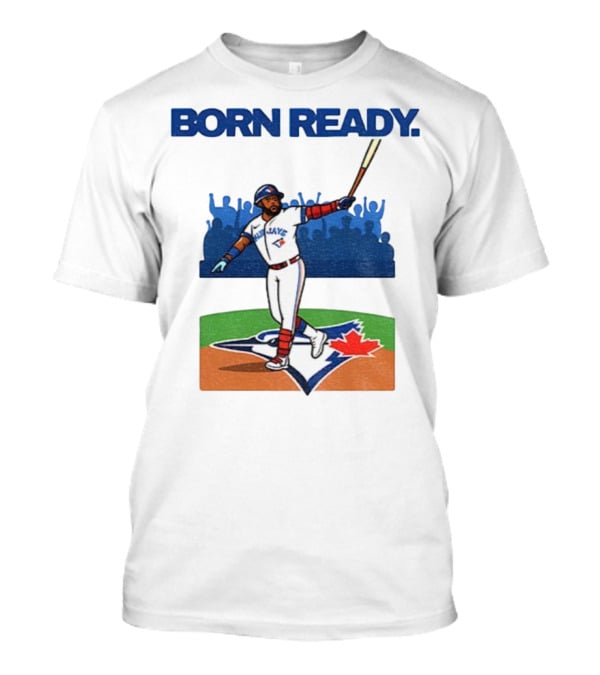 Vladimir Guerrero Jr. Born Ready Toronto Blue Jays MLB Baseball Player T-Shirt