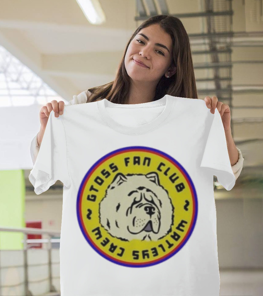 GToss Fan Club Watleys Crew Dog Emblem T-Shirt