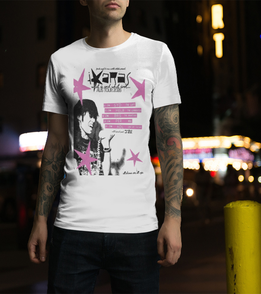 Ixara AUS Tour 2026 June Dates SYD MELB BRIS PER ADL T-Shirt