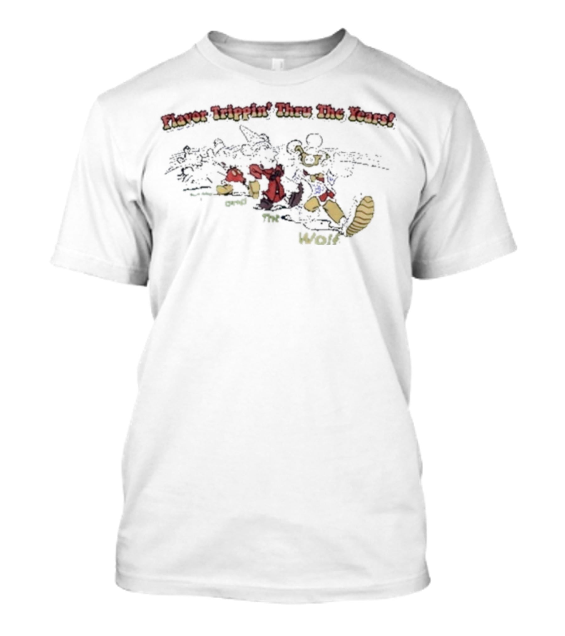 Flavor Trippin’ Thru The Years Turkey And The Wolf Mickey Mouse Disney T-Shirt