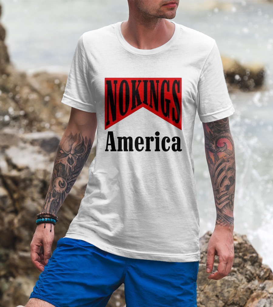 NOKINGS America Medicine Packaging Sarcastic Fashion T-Shirt
