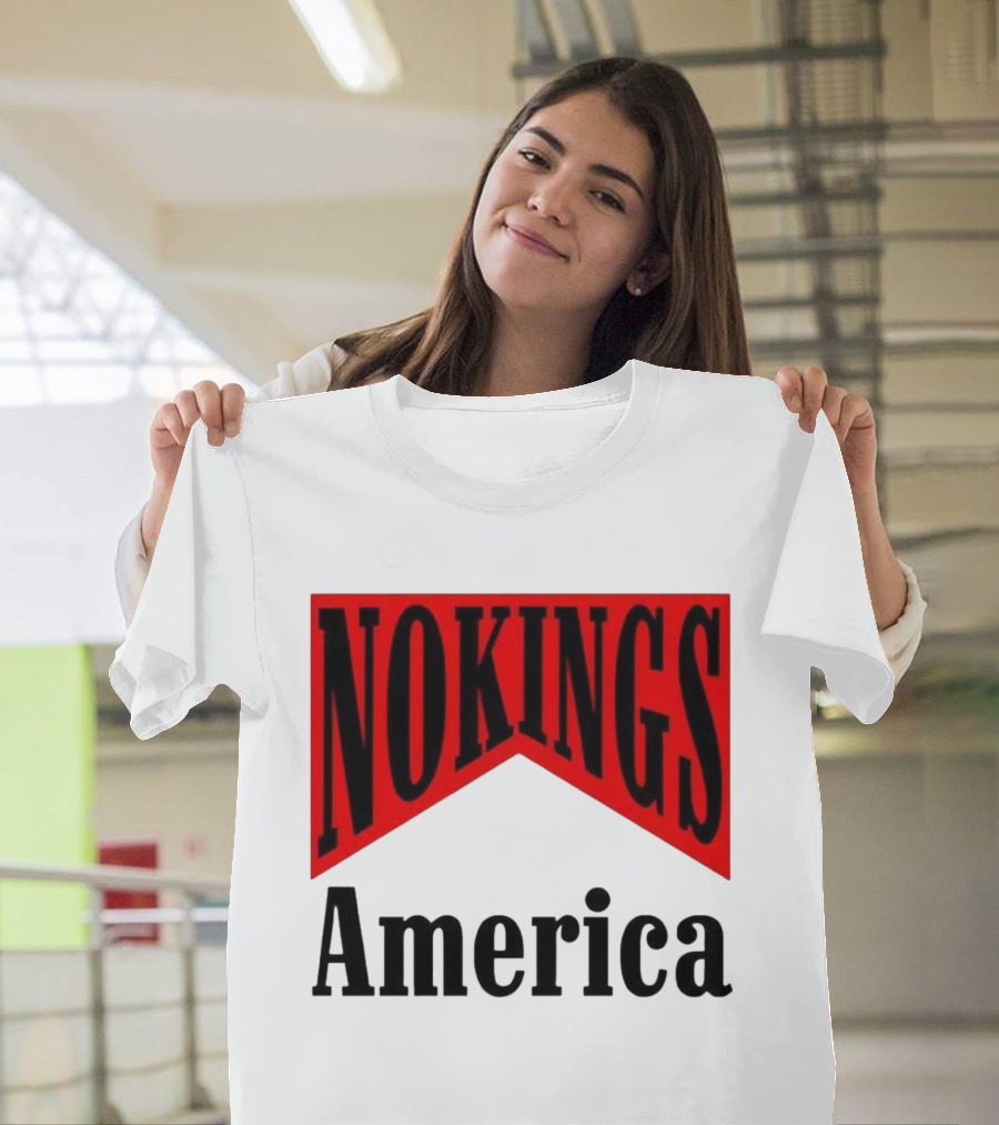 NOKINGS America Medicine Packaging Sarcastic Fashion T-Shirt