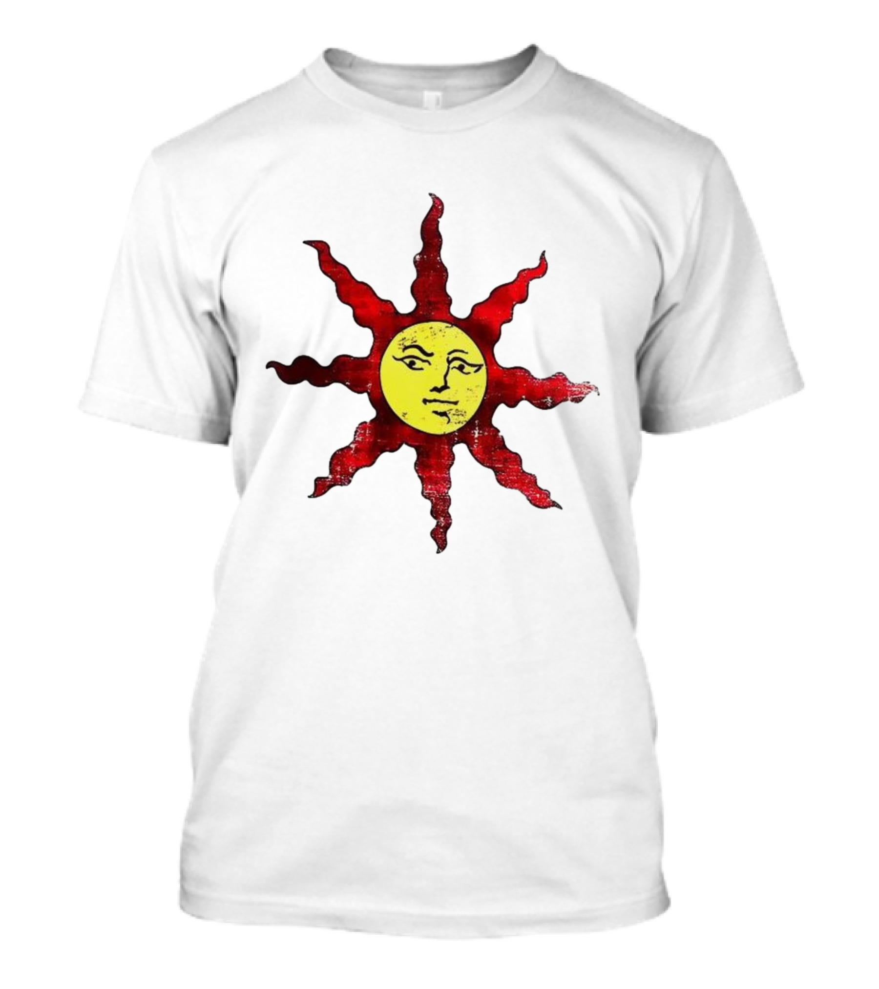 Dark Souls Warrior Of Sunlight Sun Symbol Icon Solaire Praise The Sun T-Shirt