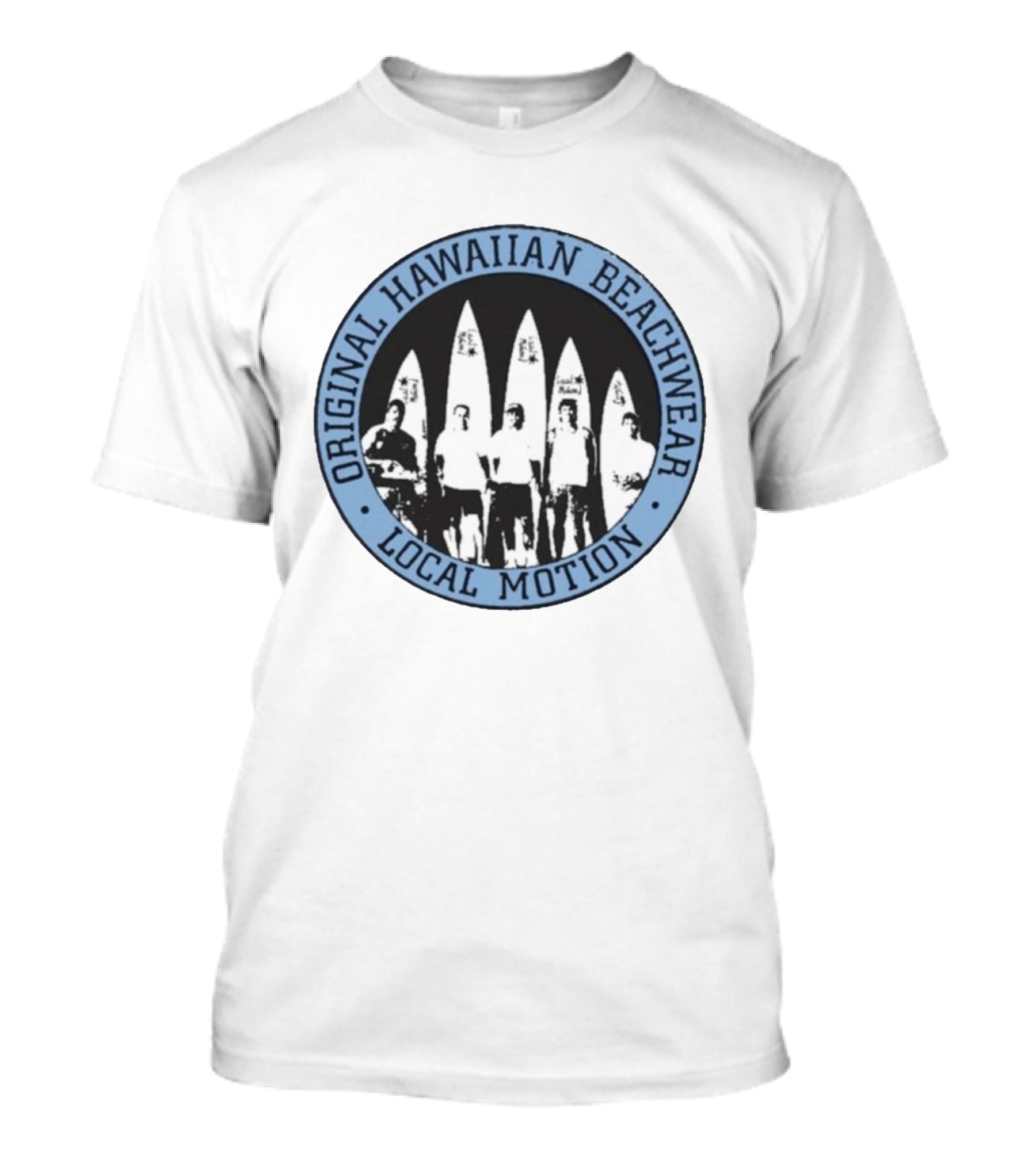 Original Hawaiian Beachwear Local Motion Surfing Bruddahs T-Shirt