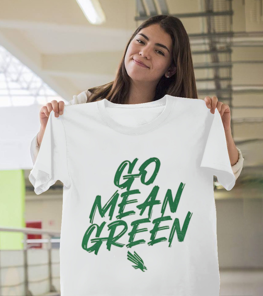 UNT North Texas Go Mean Green Spirit T-Shirt