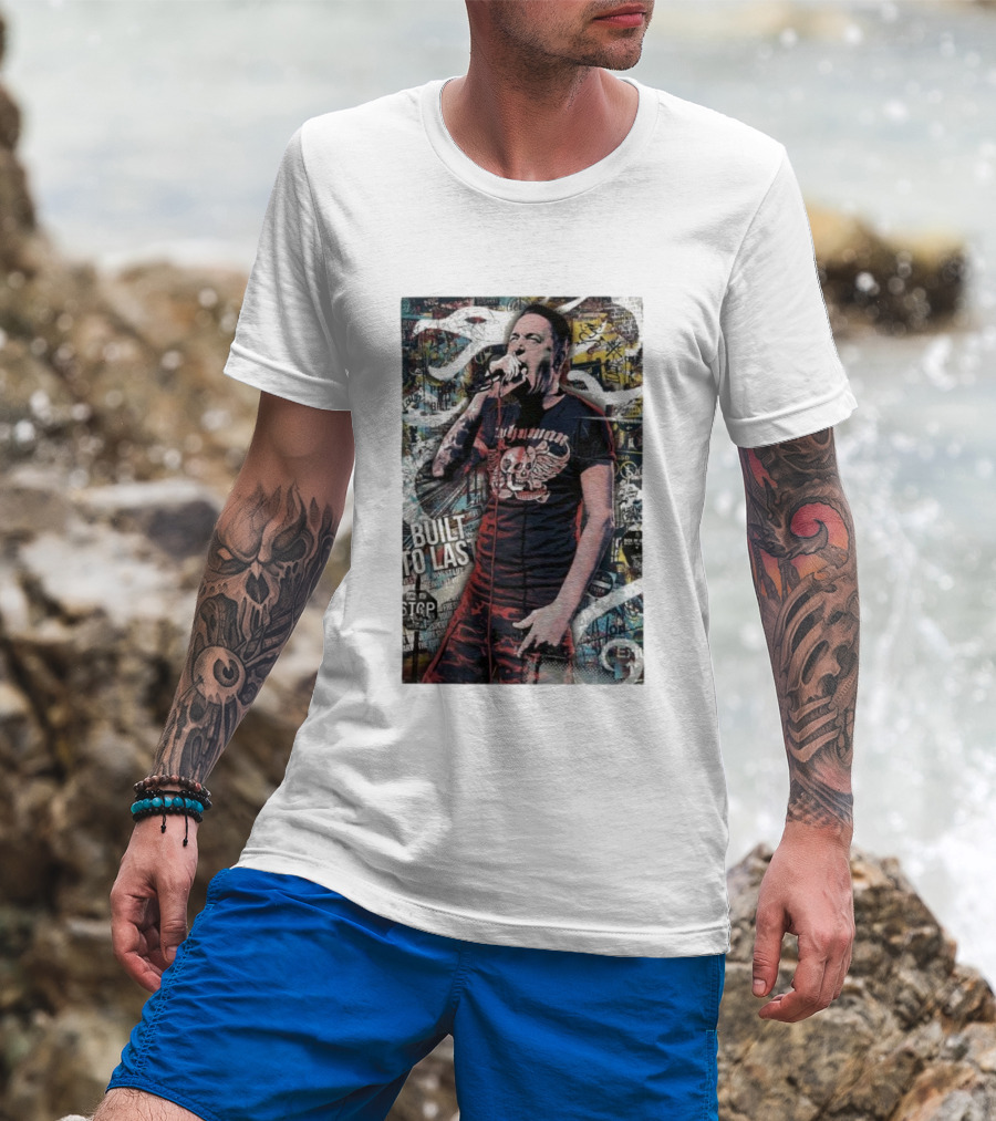 Sick Of It All Built To Last Lou Koller Hardcore Punk NYC Street Art Skull Tattoo T-Shirt