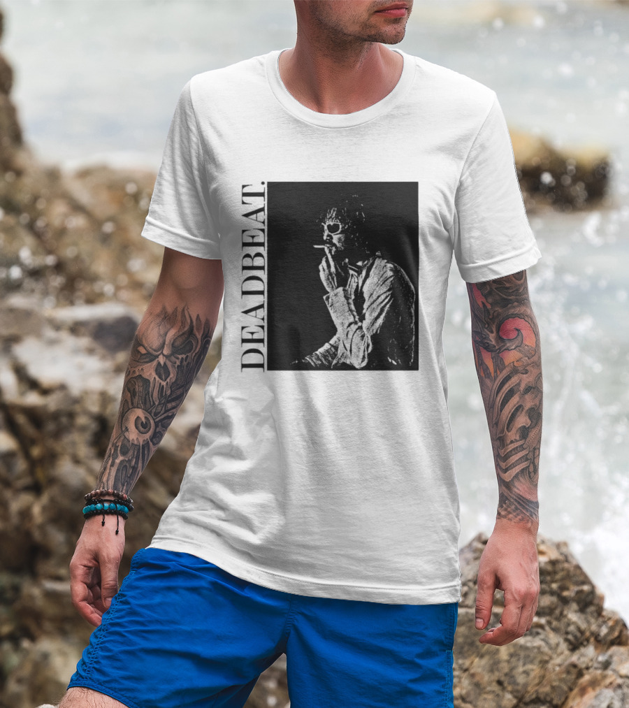 Tame Impala Deadbeat Cigarettes Sunglasses Retro Portrait T-Shirt