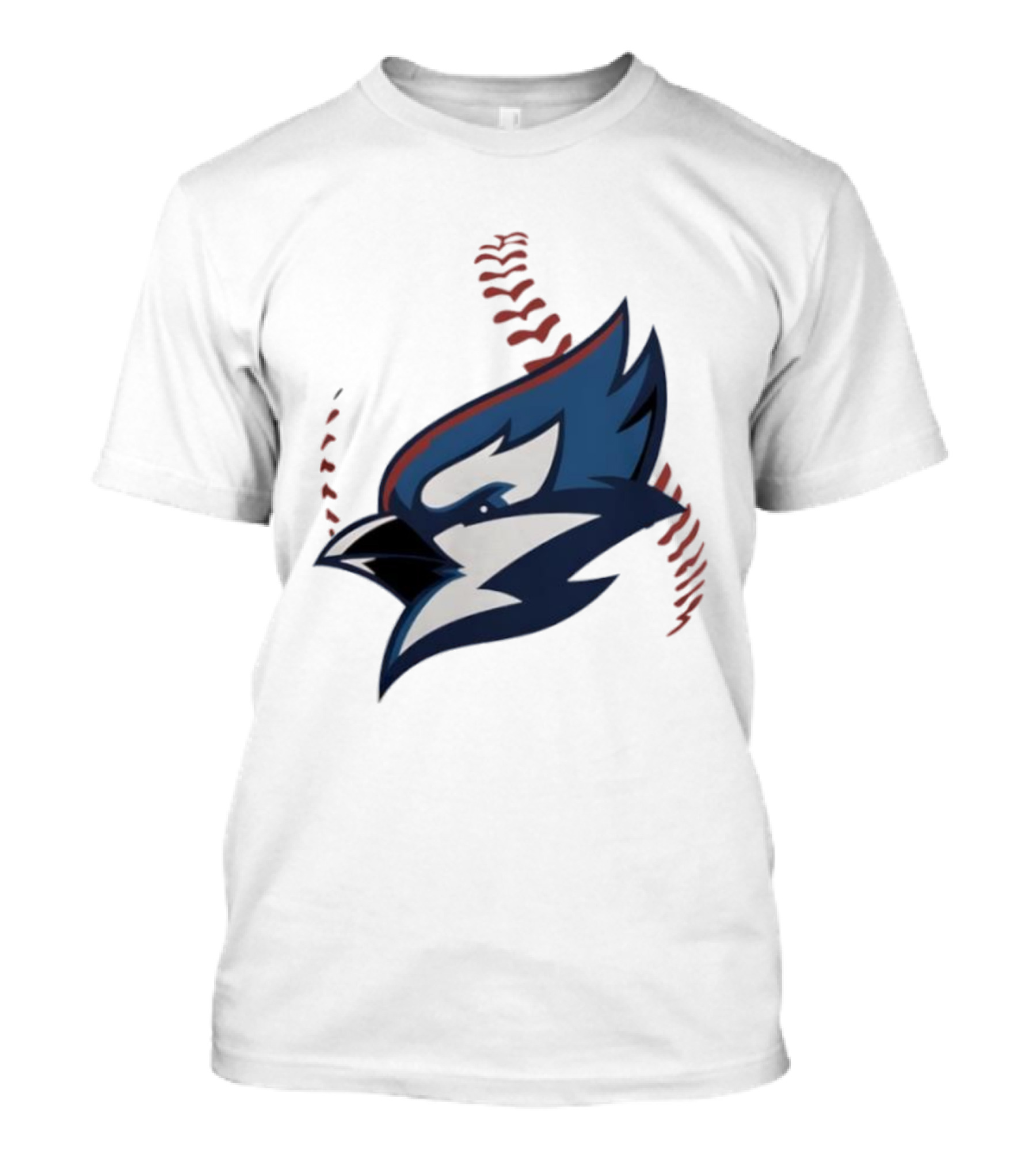 Toronto Blue Jays 2025 World Series Baseball Blue Jay Head T-Shirt