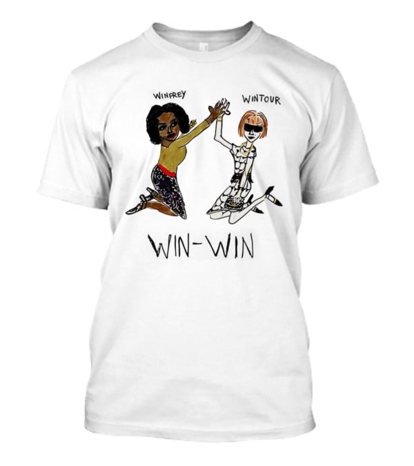 Winfrey Wintour High Five Fashion Icons T-Shirt