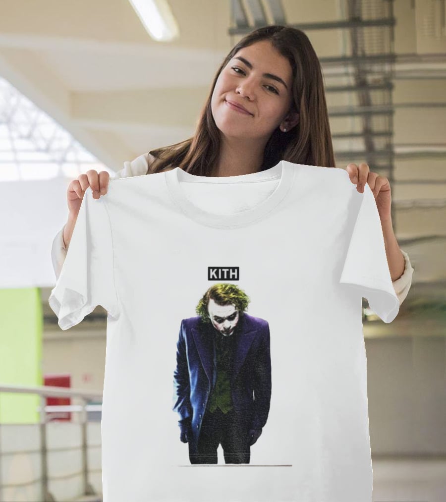Dodgers Batman Kith Joker Collaboration T-Shirt